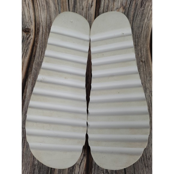 Reef Cushion Vista Hi White Platform Sandals Slides Womens Size 9 - Picture 8 of 8